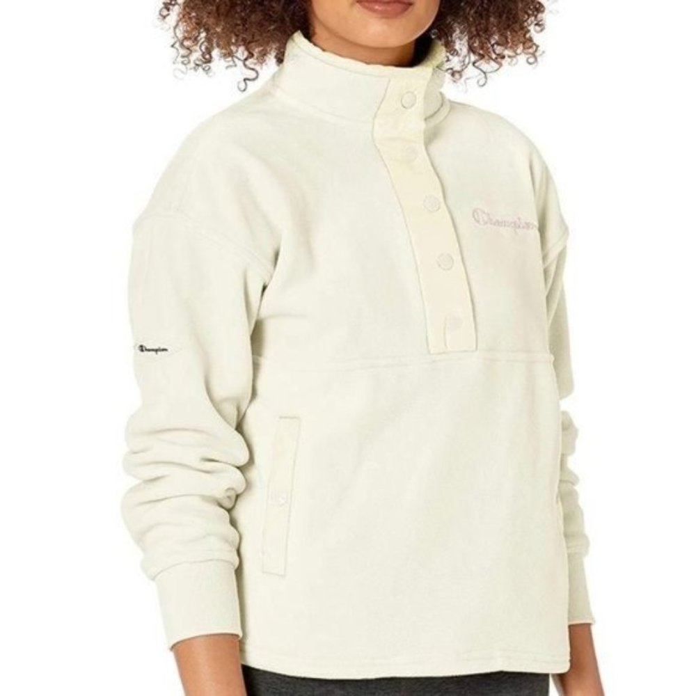 Champion Explorer Fleece Snap Front Pullover Medium